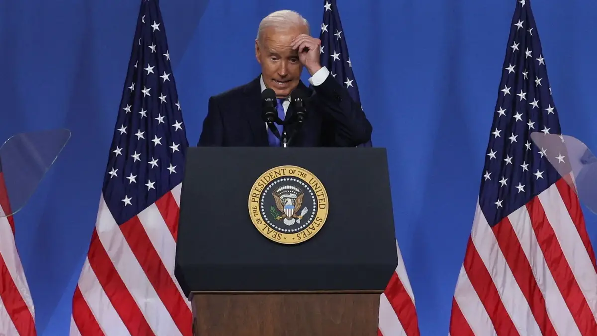 O Presidente dos EUA, Joe Biden