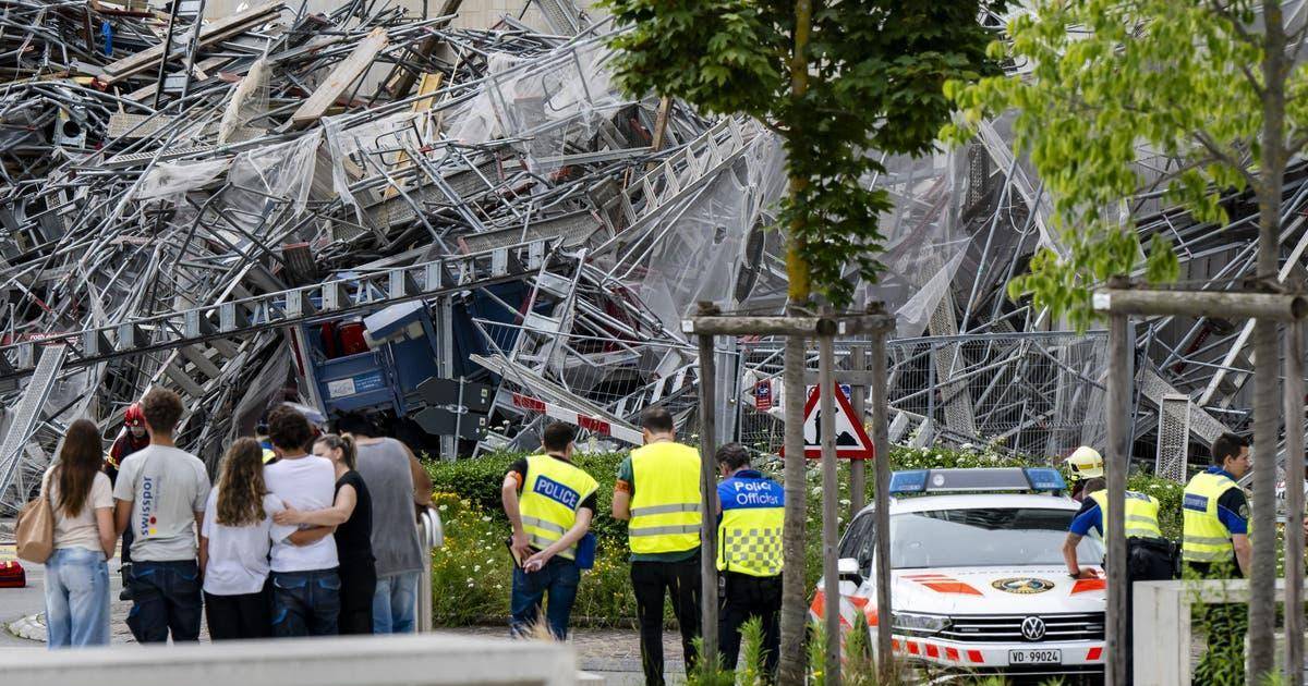 Suíça: dois portugueses entre as vítimas mortais de queda de andaimes em Lausana
