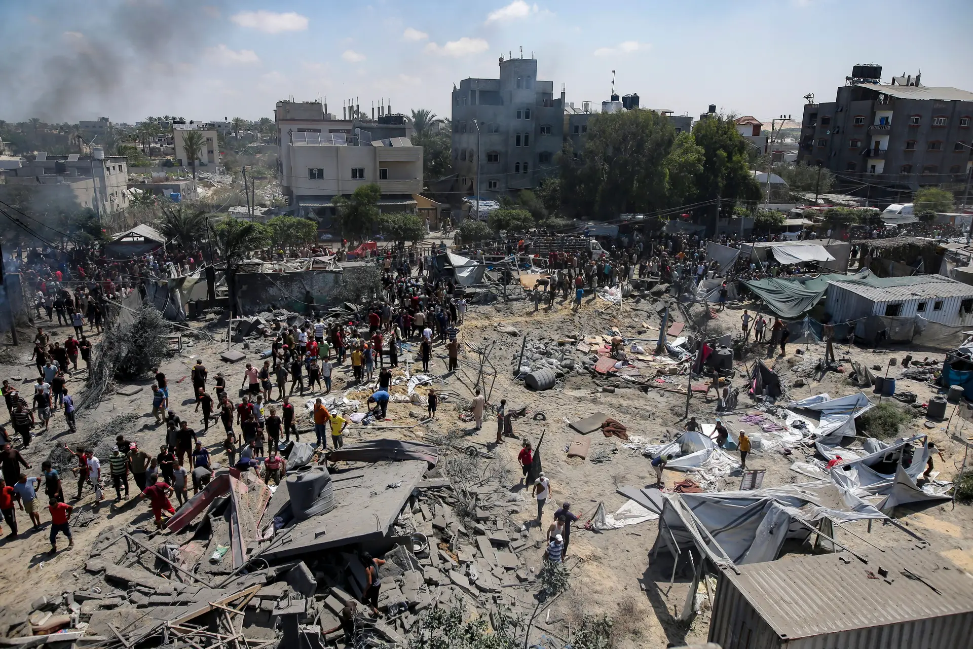 Autoridade Palestiniana responsabiliza ajuda dos EUA pelo ataque em Mawasi