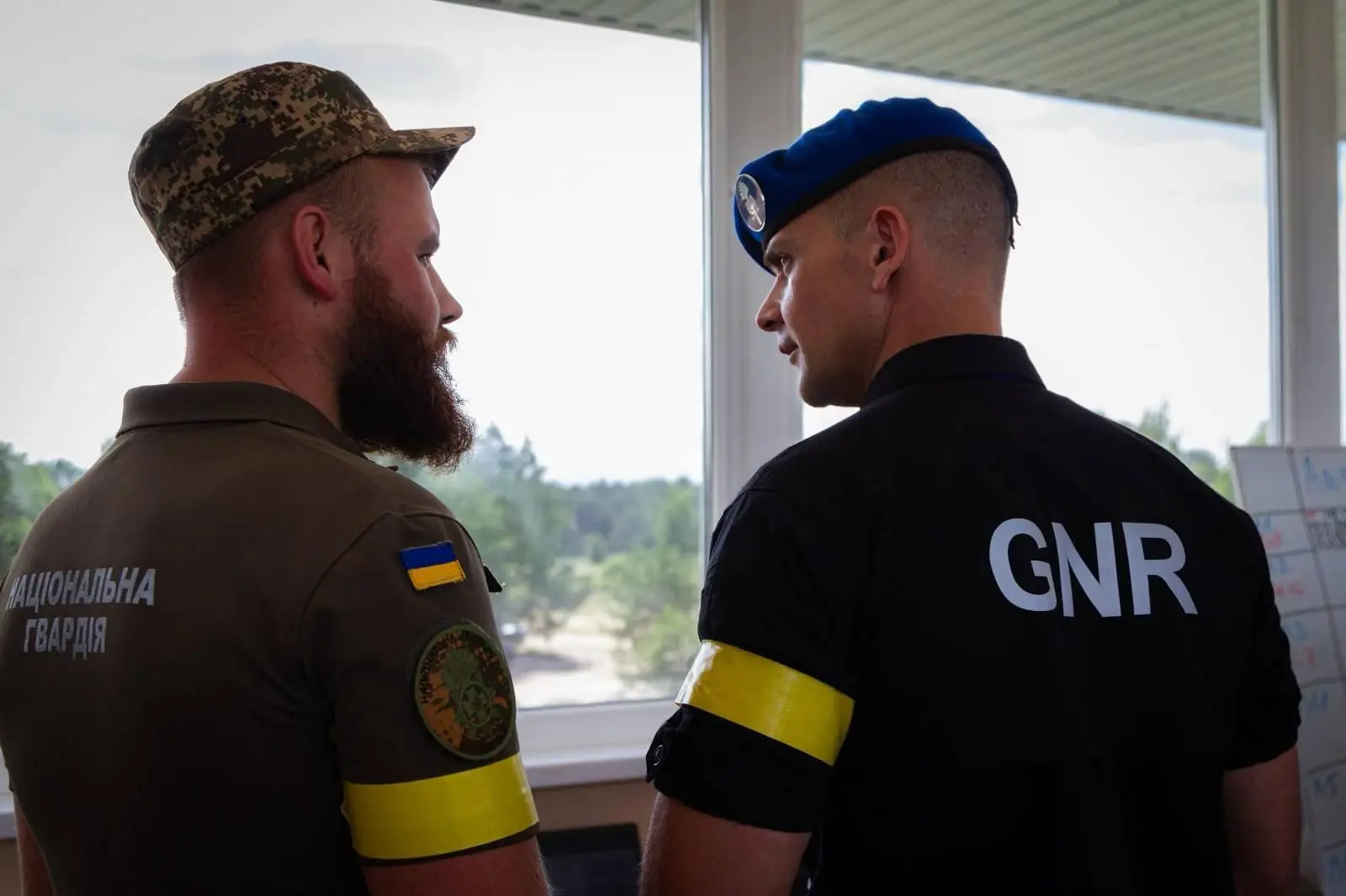 GNR formou 162 elementos das forças de segurança ucranianas