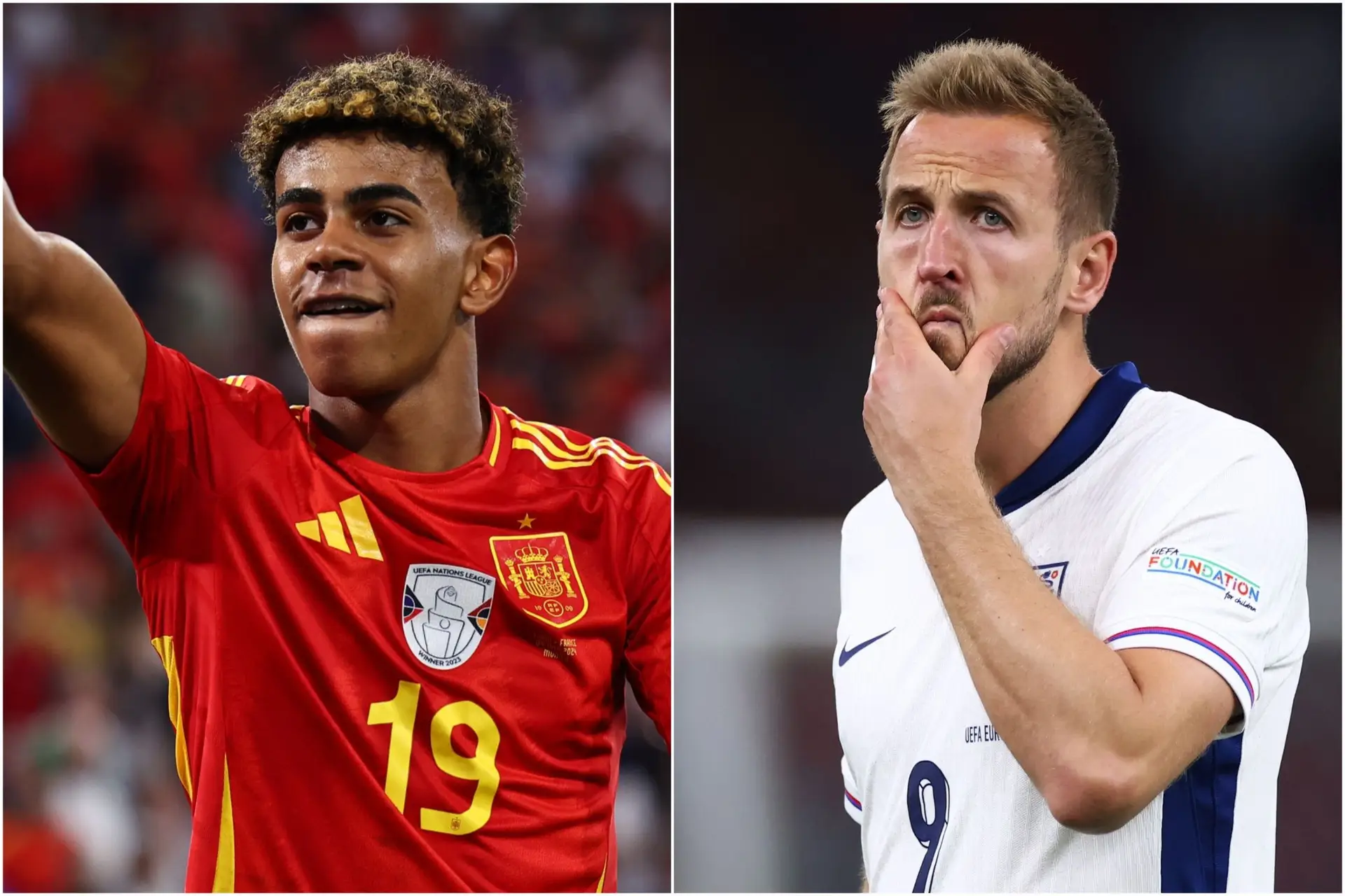 Lamine Yamal Harry Kane