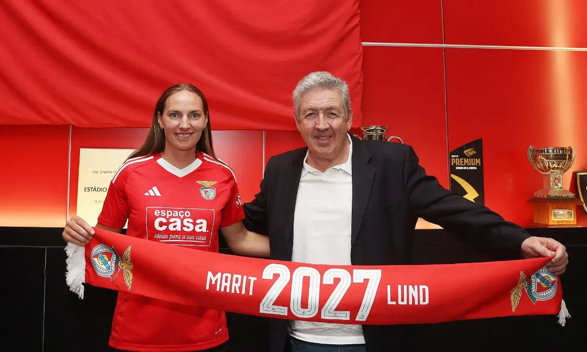 Lateral norueguesa Marit Lund reforça equipa feminina de futebol do Benfica