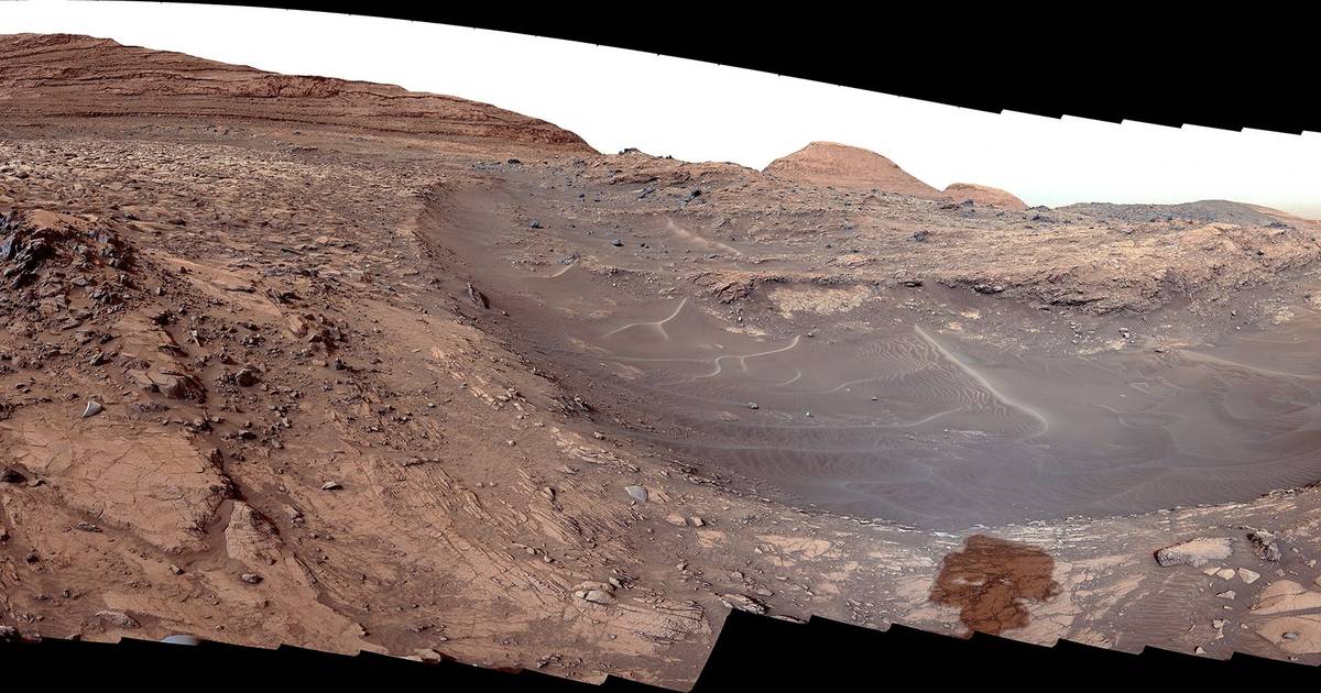 Solo em Marte revela padrões semelhantes aos da Terra