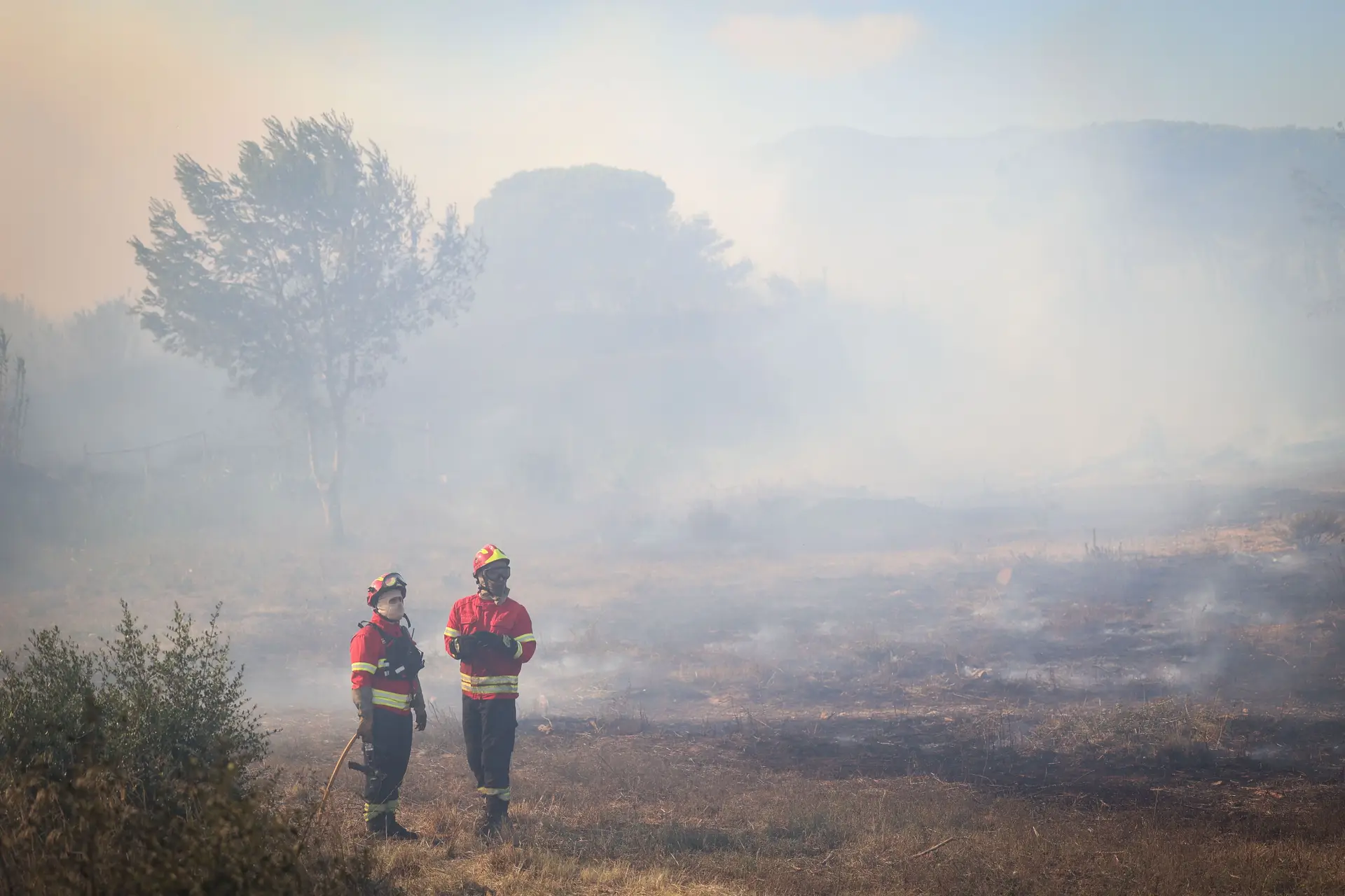 GNR chamada após bombeiros serem ameaçados com arma em incêndio em Leiria