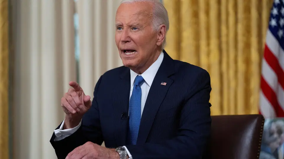 O Presidente dos EUA, Joe Biden