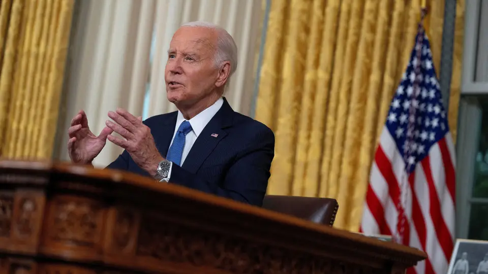 O Presidente dos EUA, Joe Biden