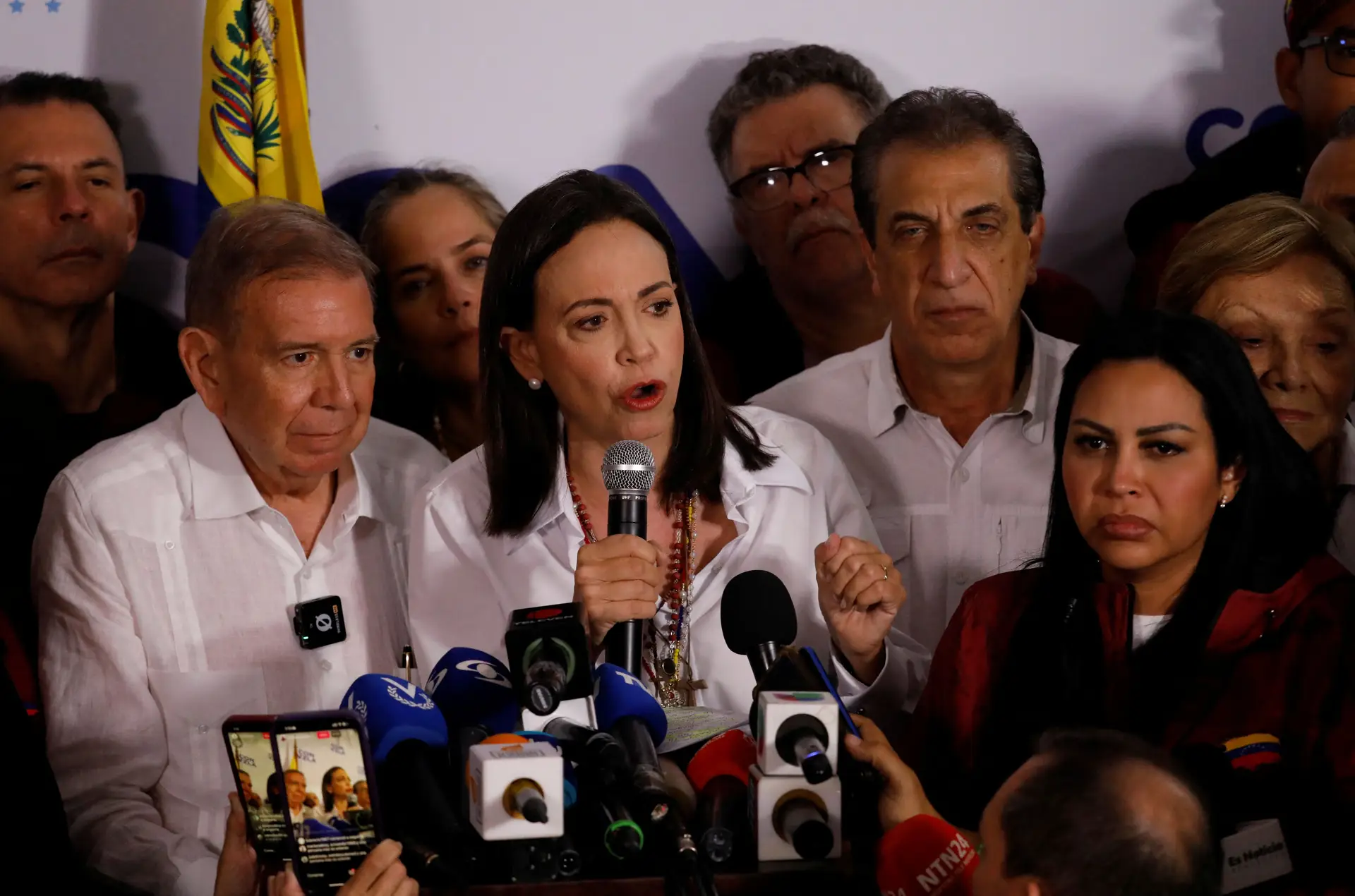 Presidenciais na Venezuela: líder da oposição reivindica vitória