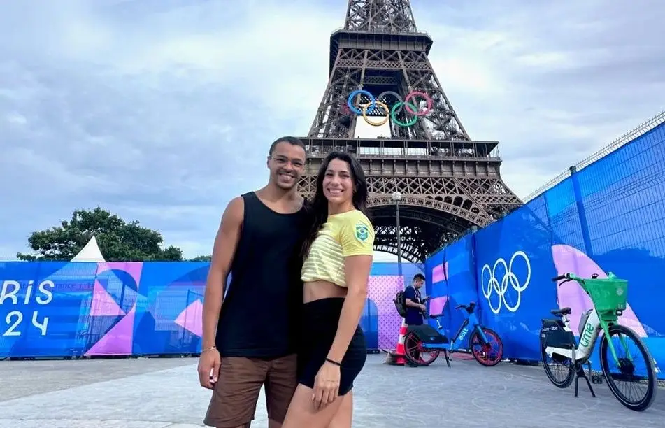 Ana Carolina Vieira e Gabriel Santos