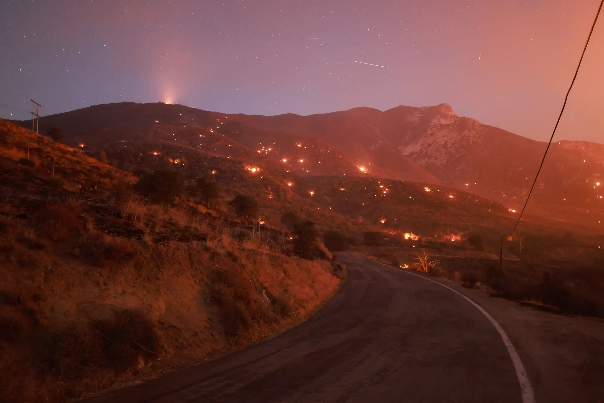 Incêndio na Califórnia, Estados Unidos