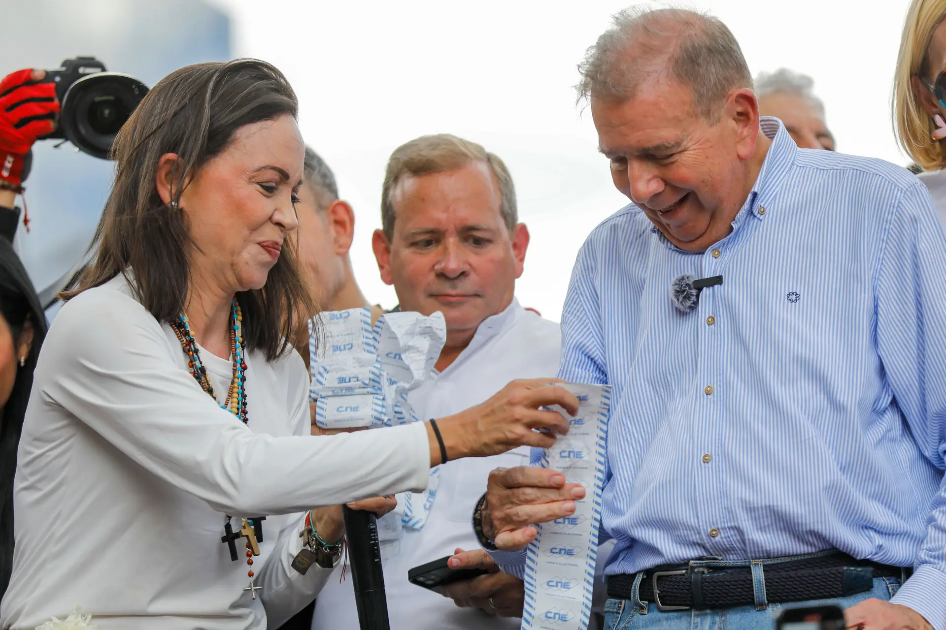 María Corina Machado e Edmundo González Urrutia