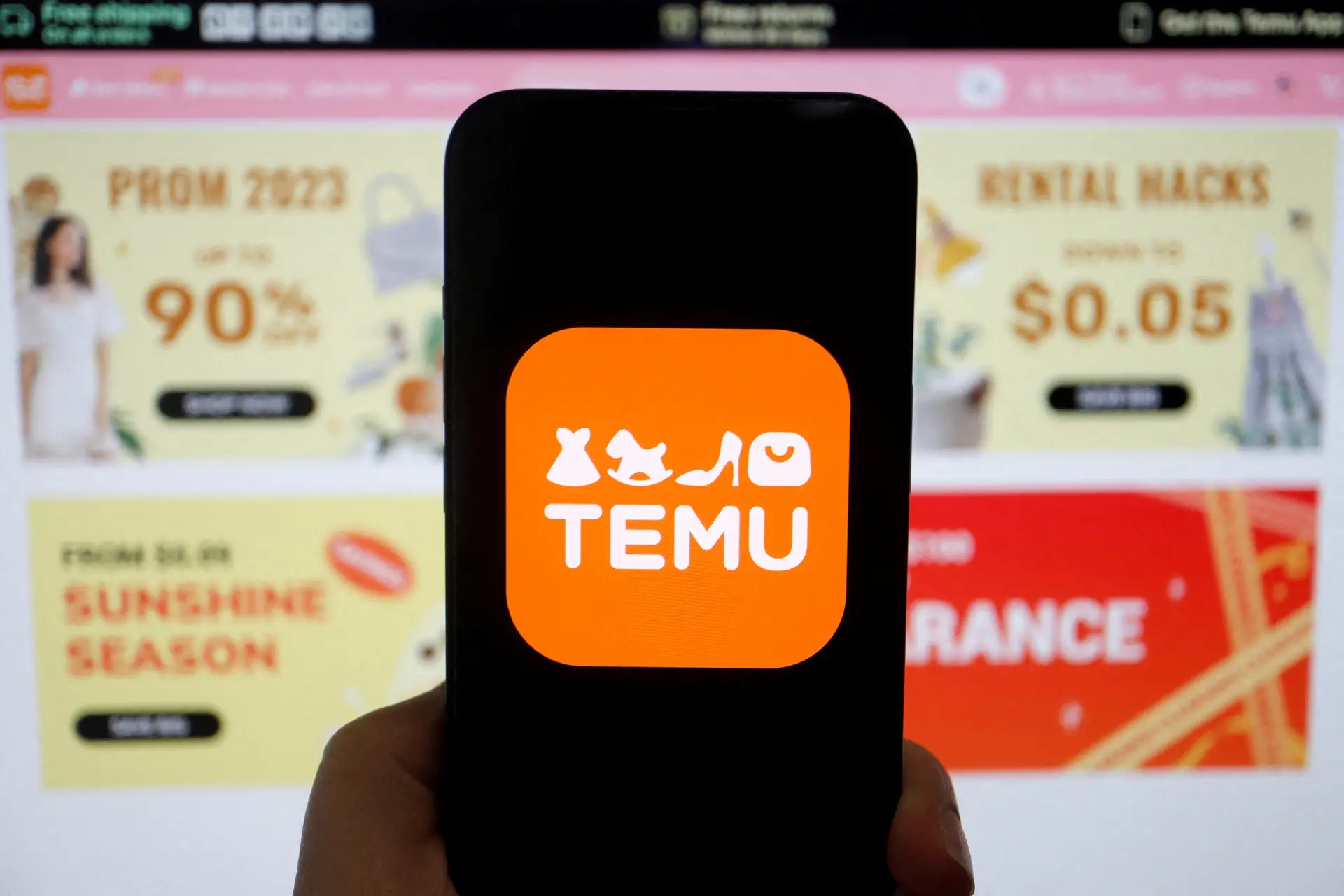 Site da Temu