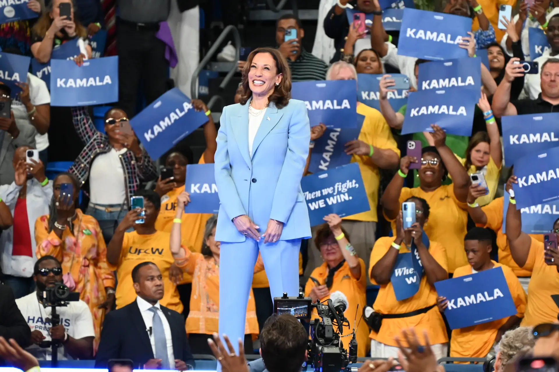DIA D-95: Kamala a prolongar o "momentum"