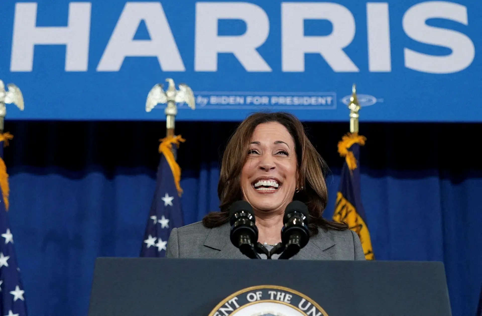 Kamala Harris já tem os votos suficientes para ser a candidata democrata