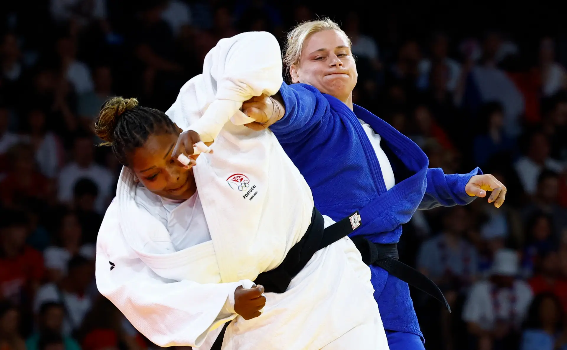 Rochele Nunes disputa rondas eliminatórias no judo