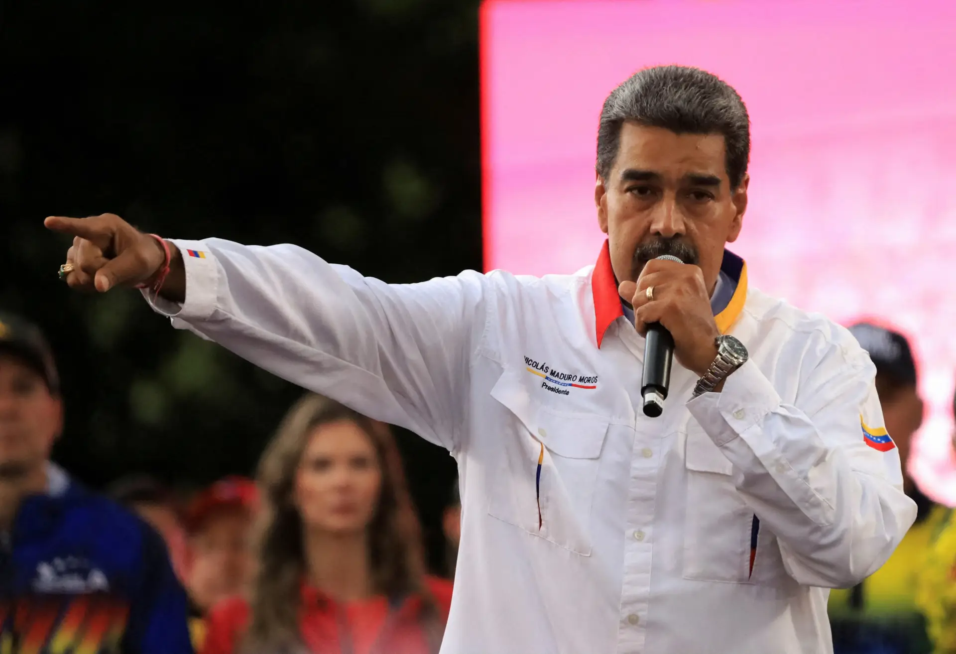 O Presidente da Venezuela, Nicolas Maduro