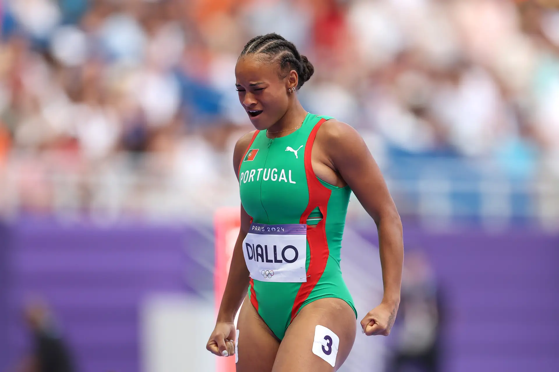 JO : la Portugaise Fatoumata Diallo échoue en finale du 400 mètres haies