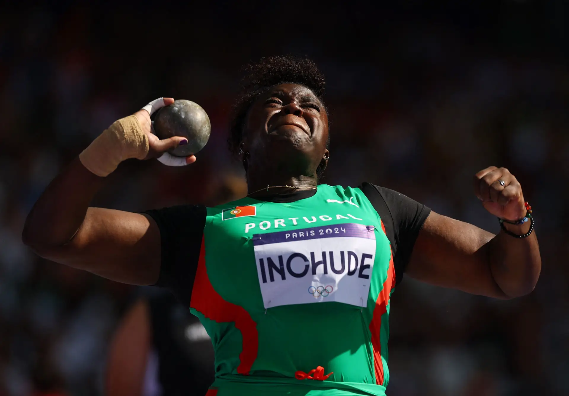 Paris 2024: Jéssica Inchude apurada para a final de lançamento de peso