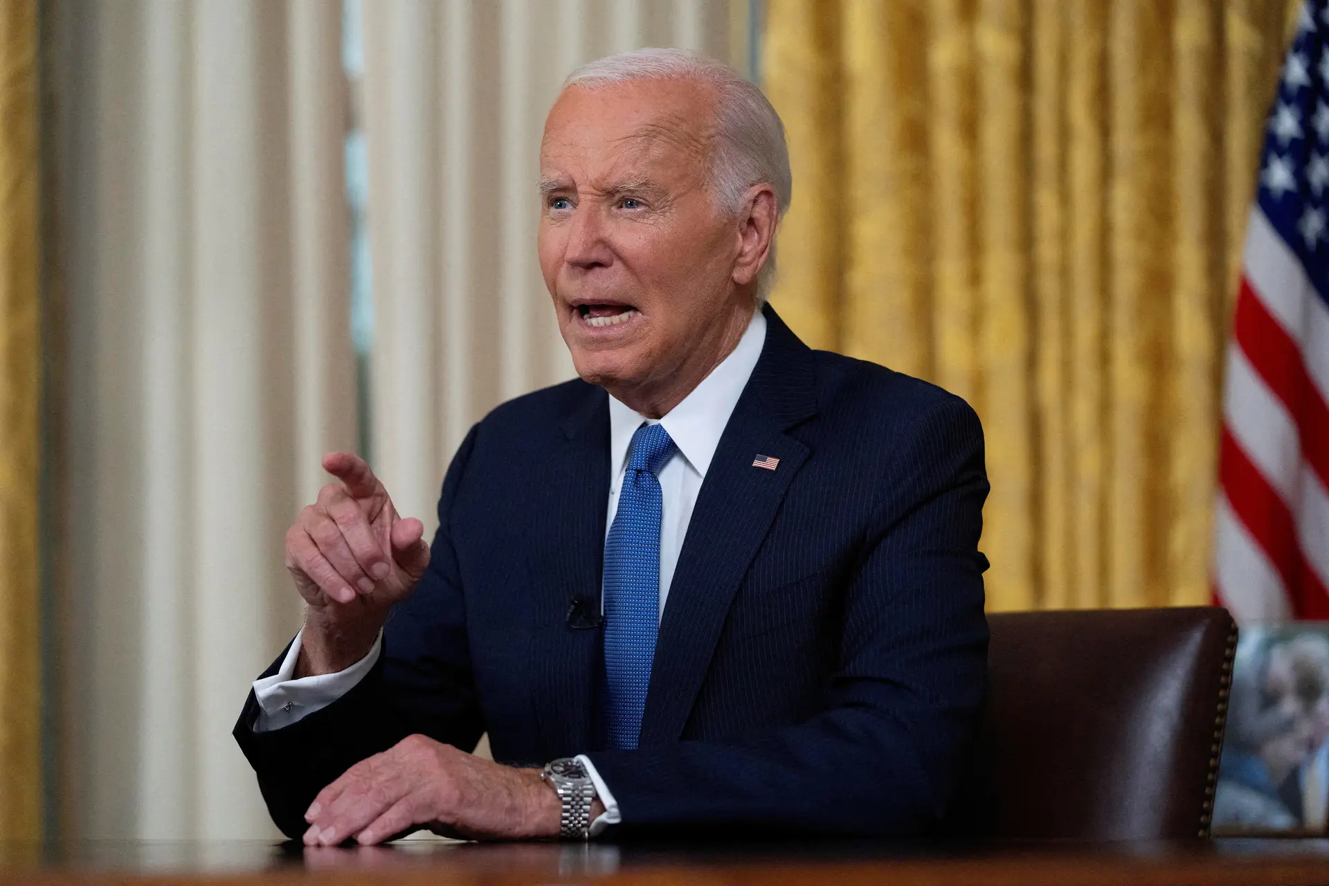 Joe Biden fala em "epidemia de violência com armas de fogo" após tiroteio em escola na Geórgia