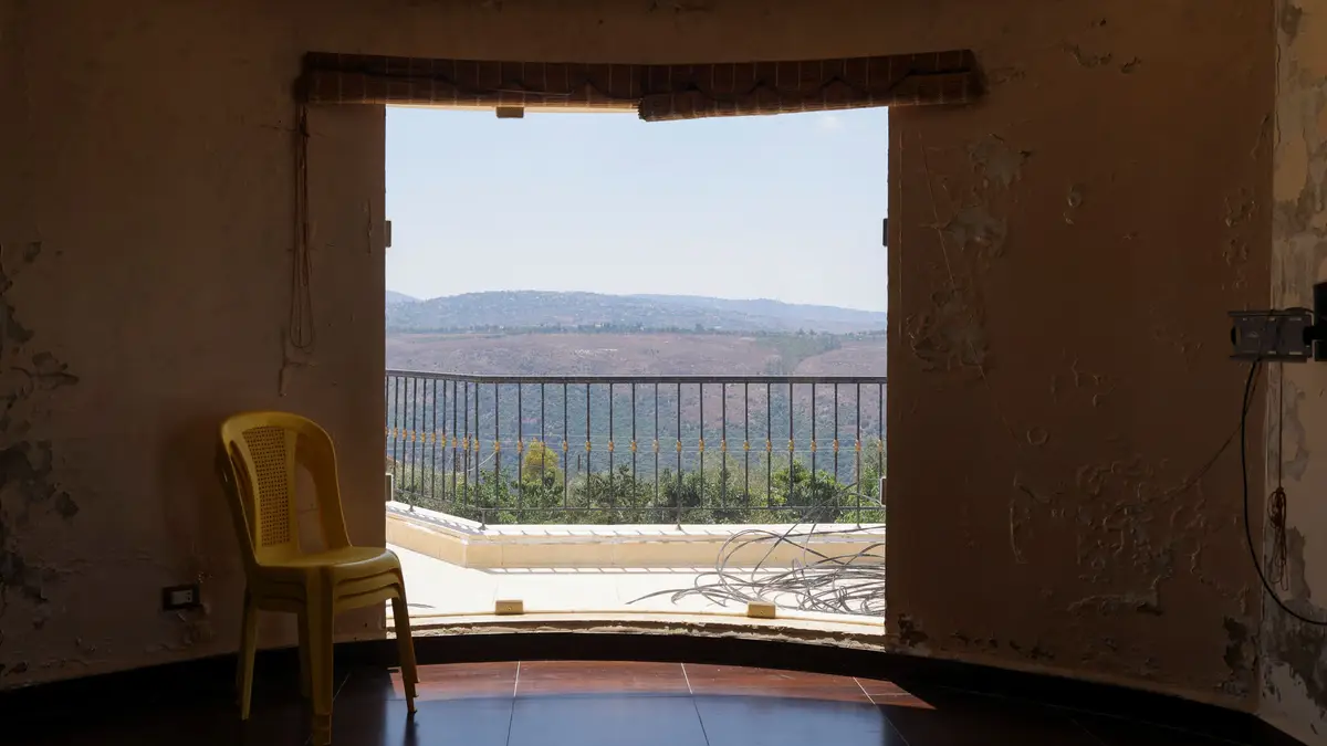 Casa perto da fronteira entre Israel e Líbano