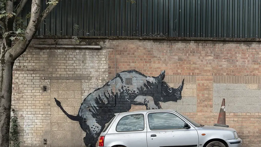 A oitava obra de arte de Banksy