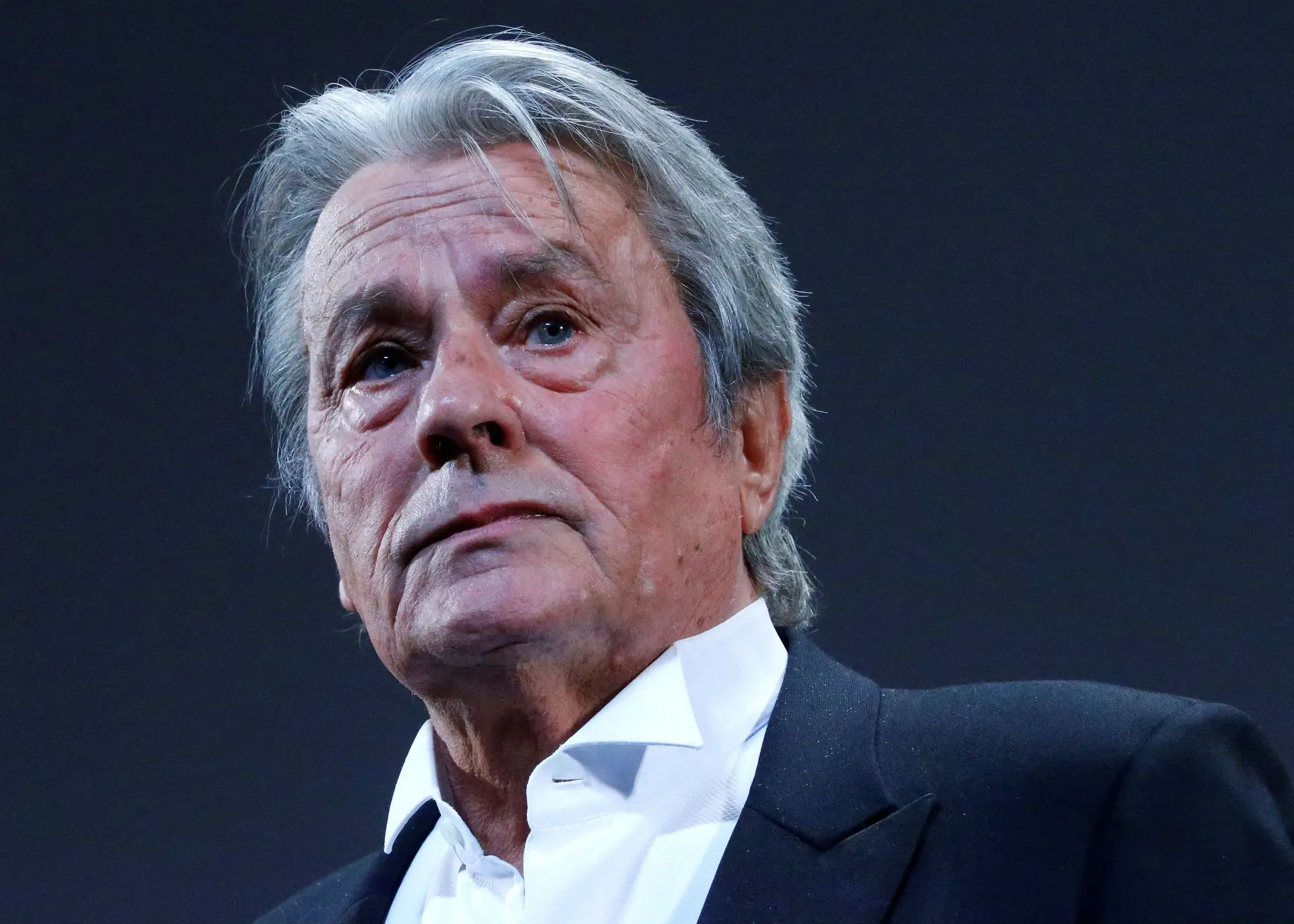 O ator francês Alain Delon