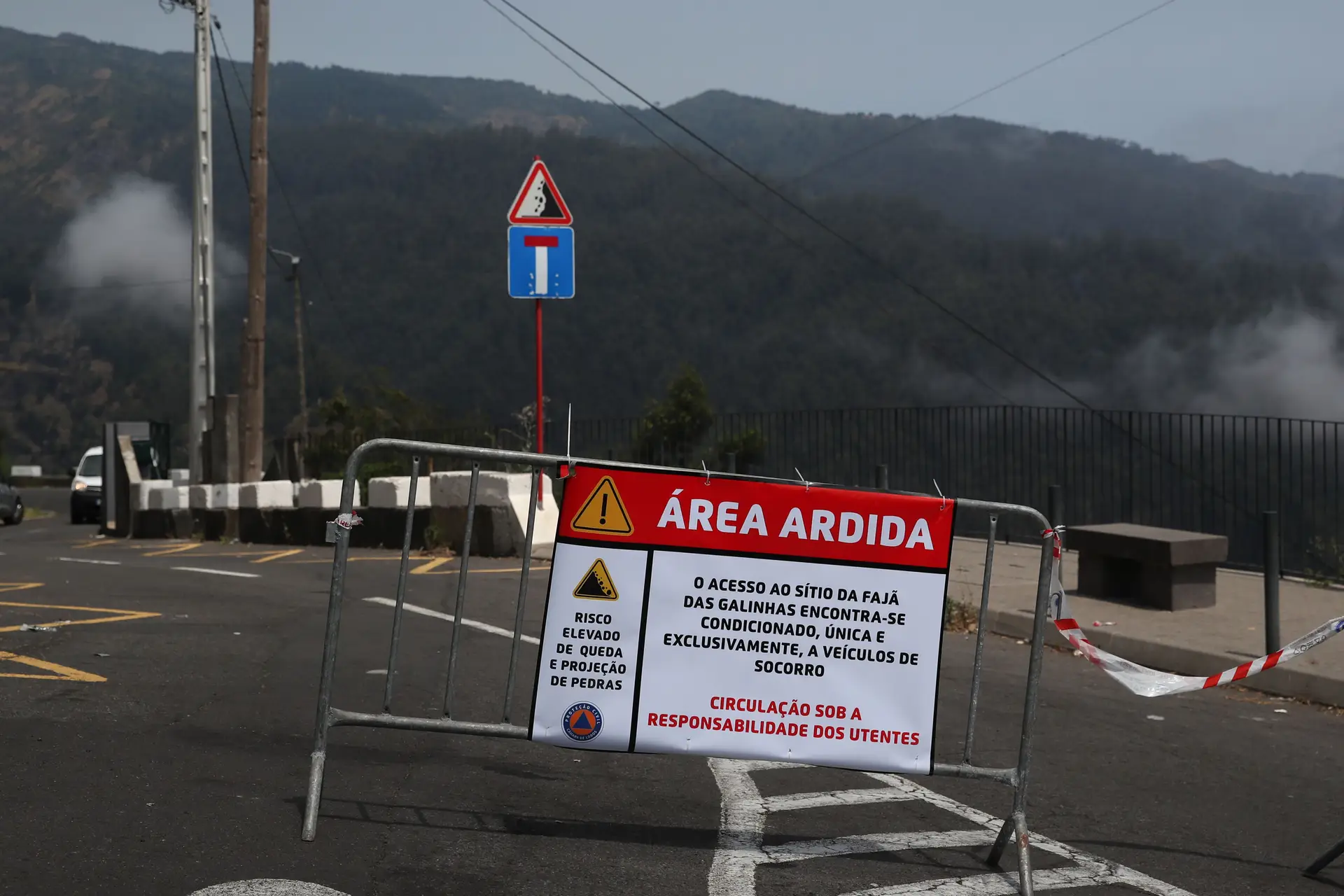 Incêndio na Madeira: vento e temperaturas altas dificultam combate em Curral das Freiras