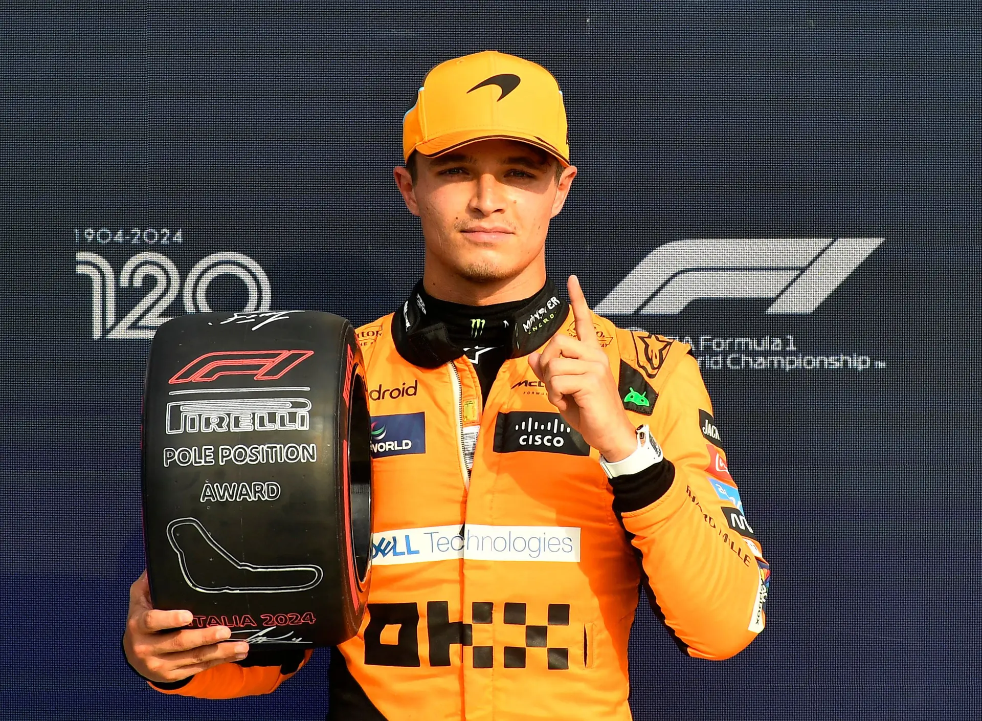 Lando Norris conquista pole position para o GP de Itália