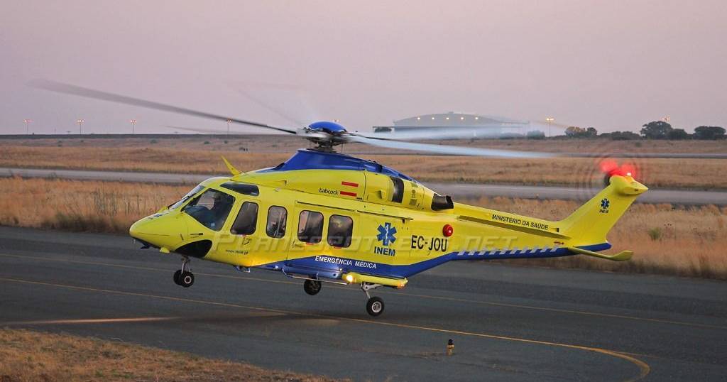 Finanças apontam falha na fiscalização de horas de voo dos helicópteros do INEM