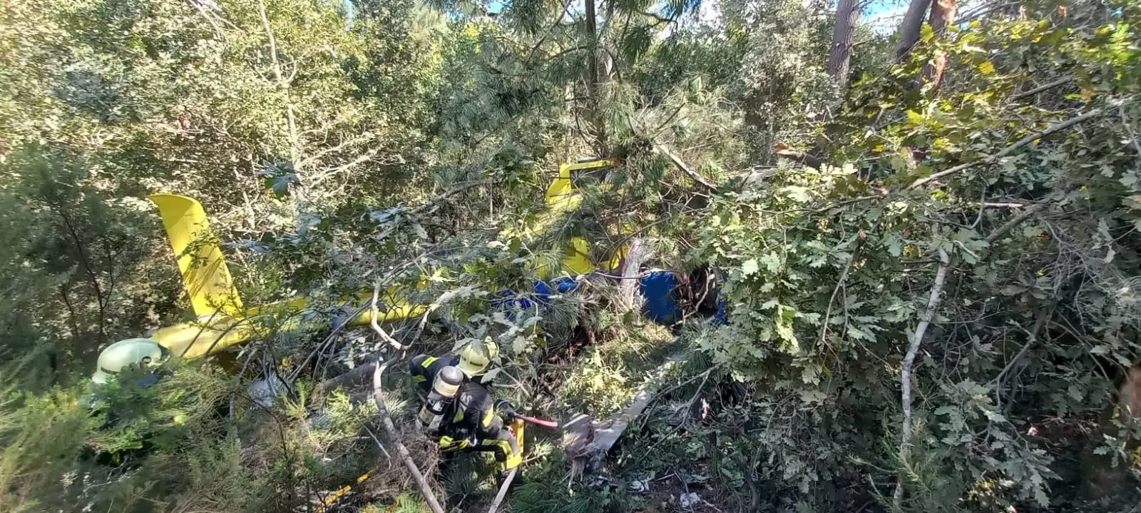 Helicóptero do INEM aterra de emergência em Mondim de Basto