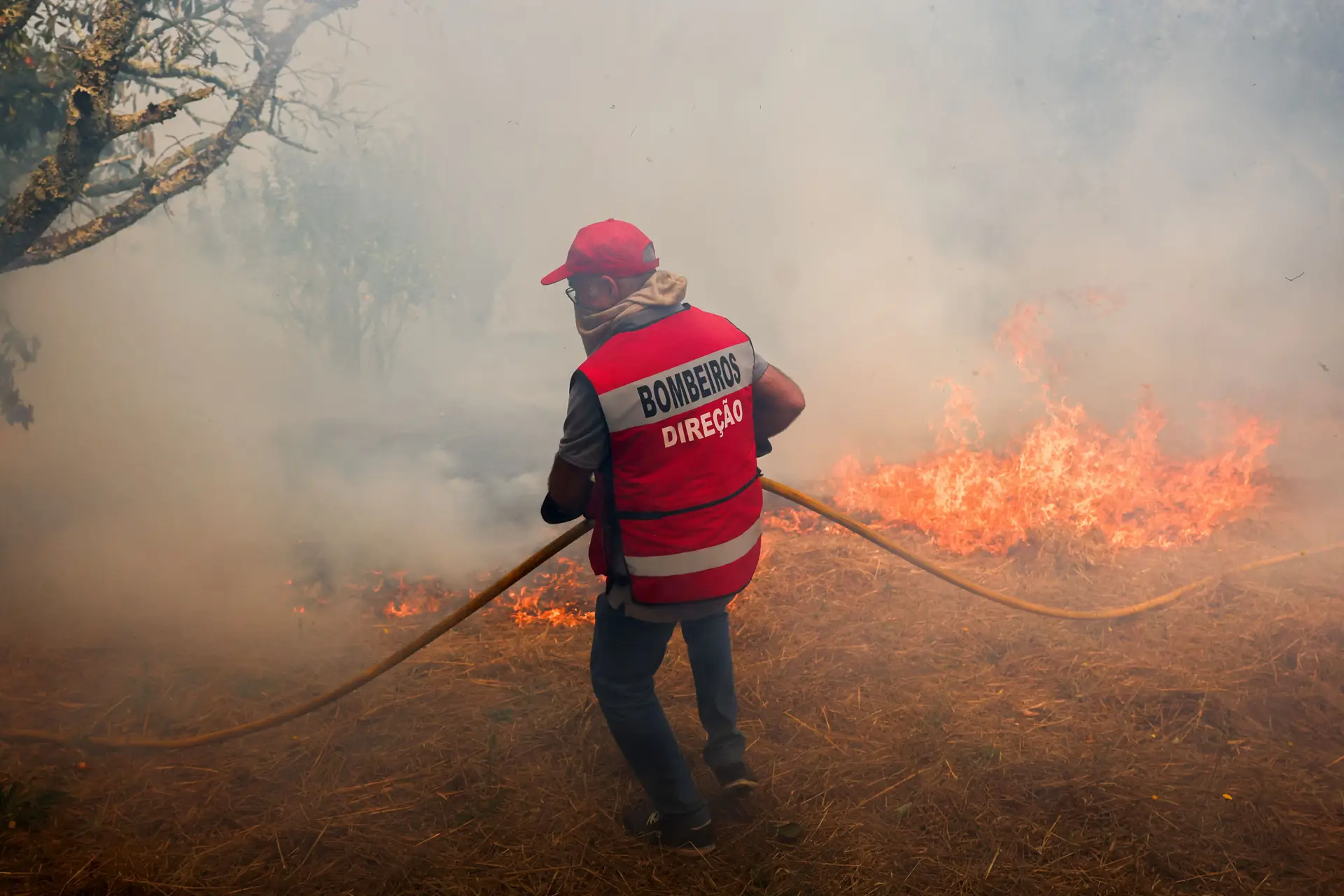Bombeiro ferido e casas atingidas pelo fogo em Águeda