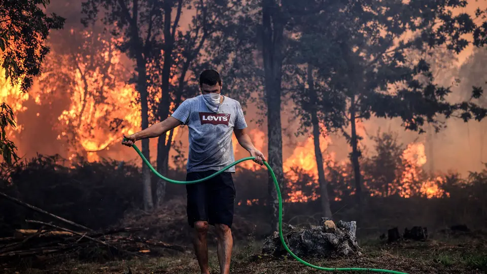Incêndio em Oliveira de Azeméis