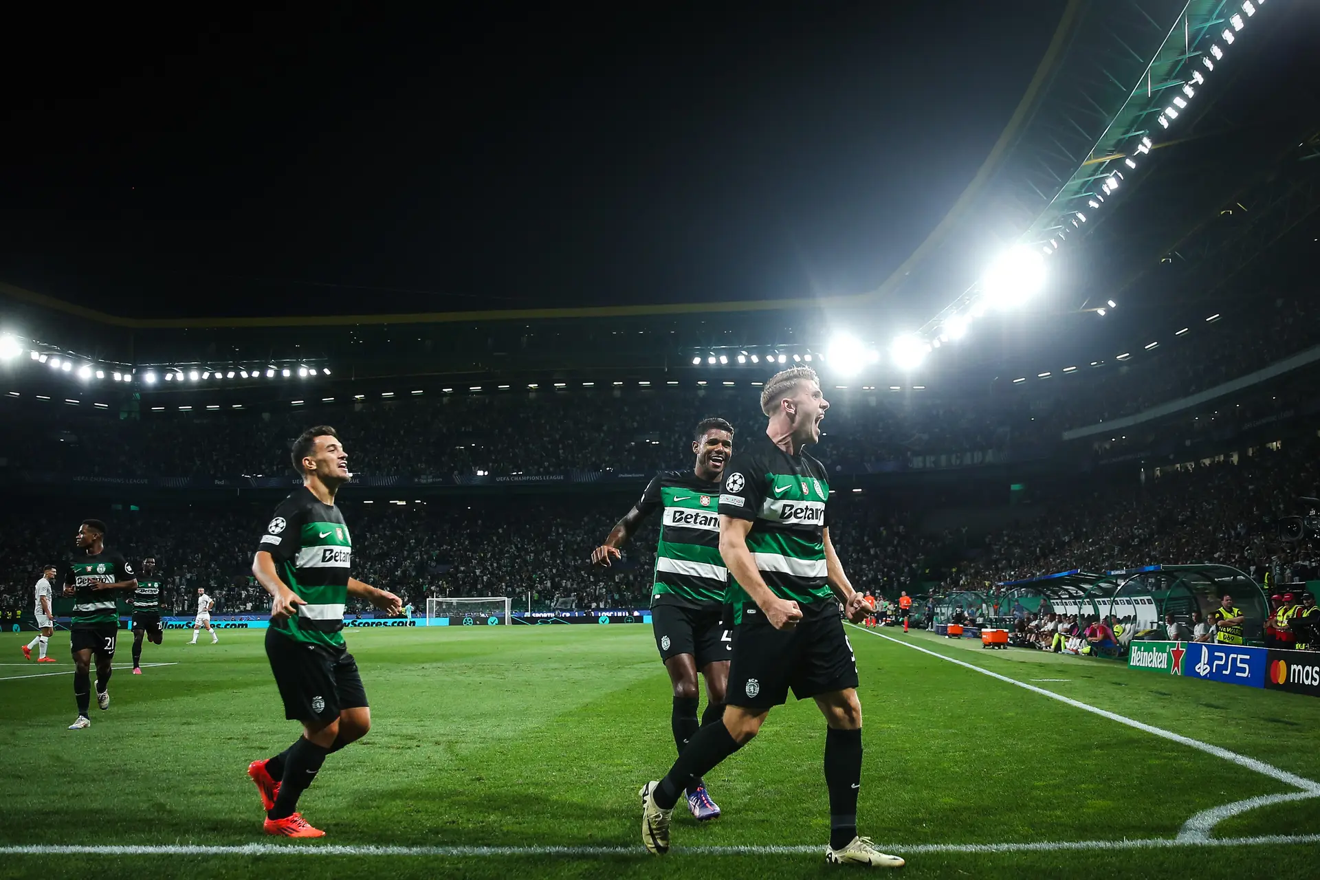 Sporting beat Lille to continue Champions League win