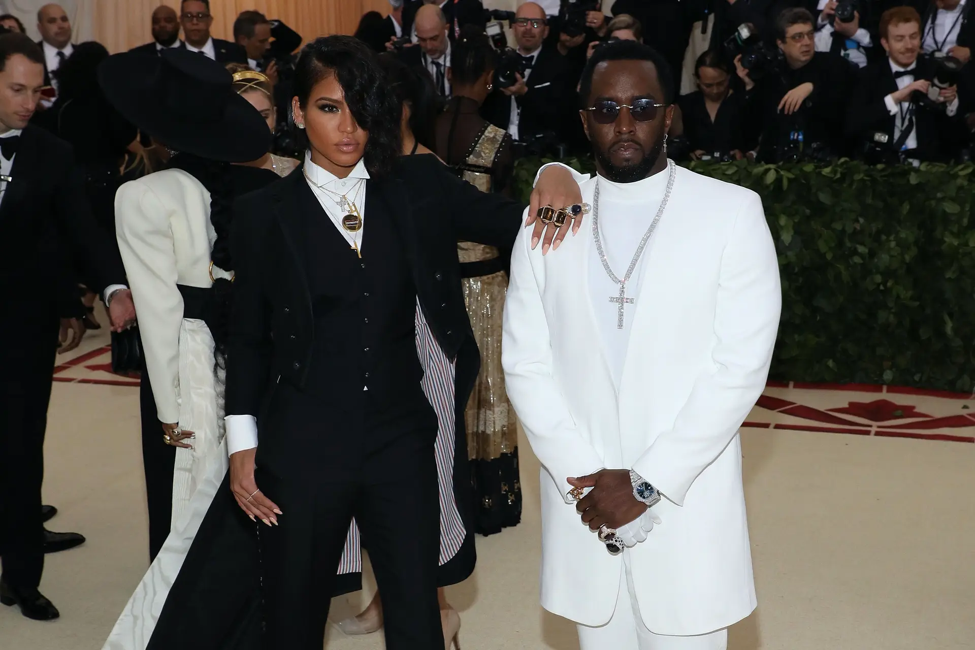 Cassie com Diddy Cassie com Diddy