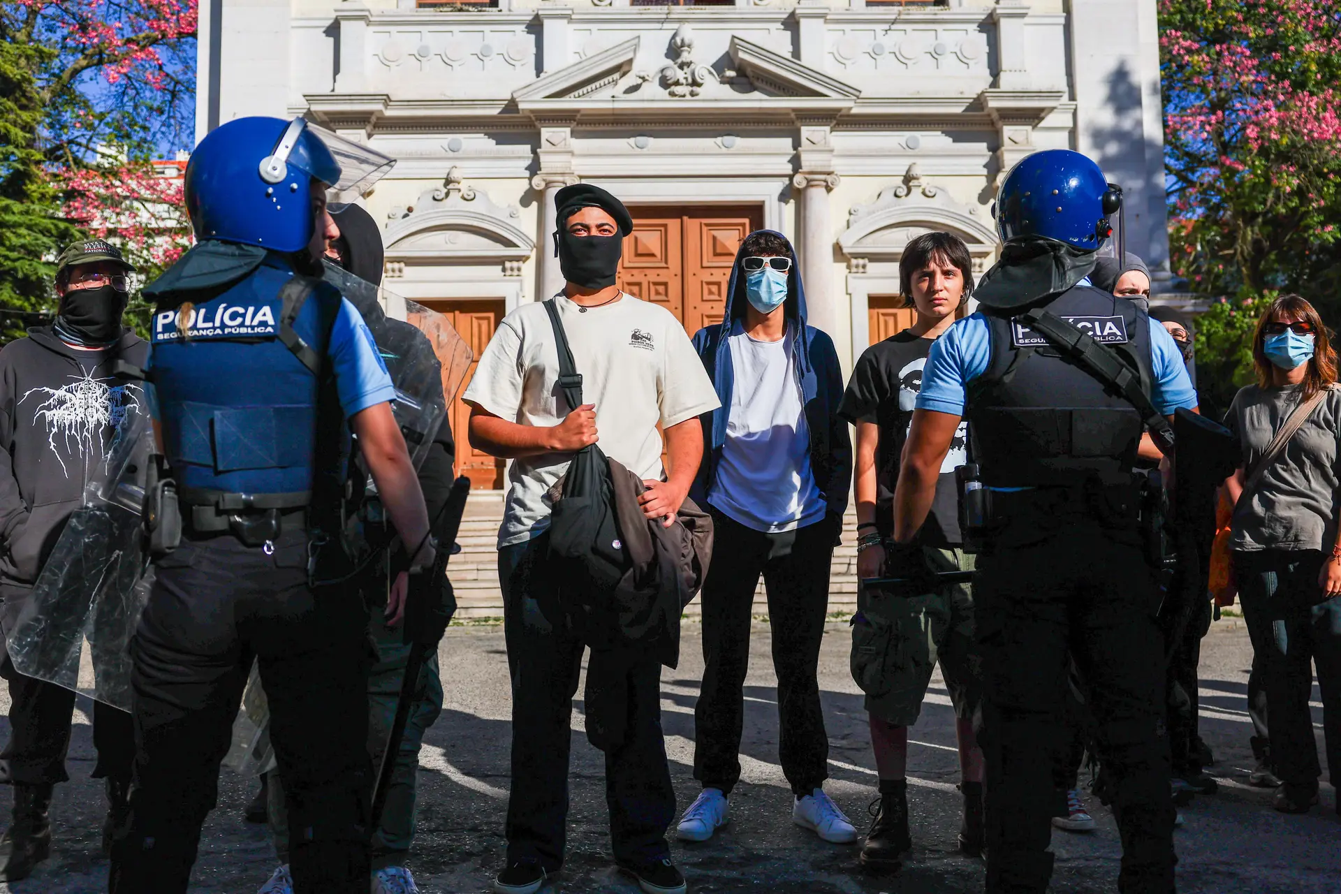 Manifestações em Lisboa terminam com dois detidos e quatro pessoas identificadas