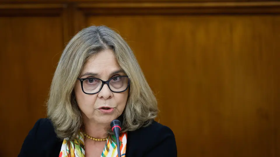 A ministra da Saúde, Ana Paula Martins