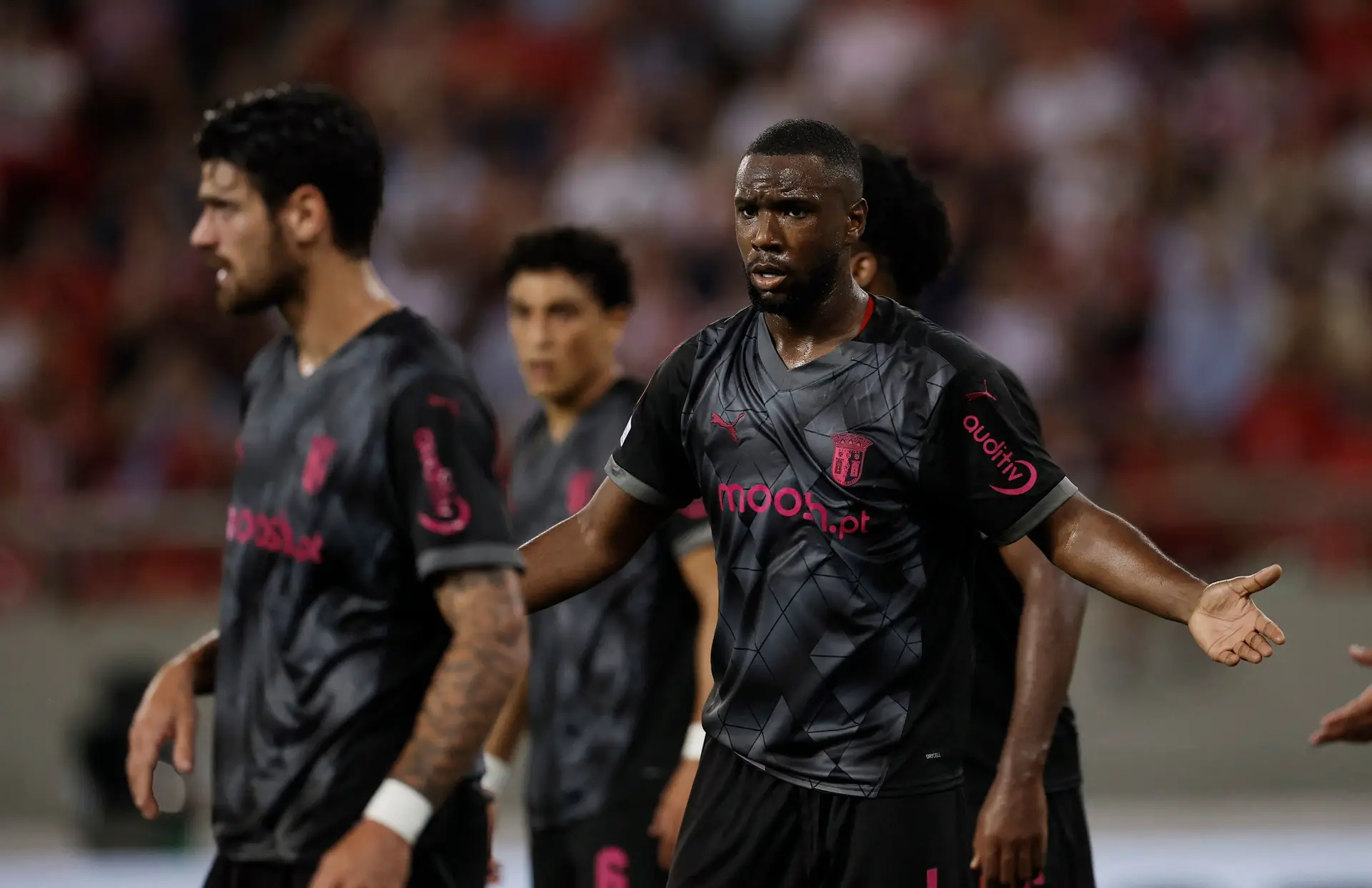 Jogadores do SC Braga