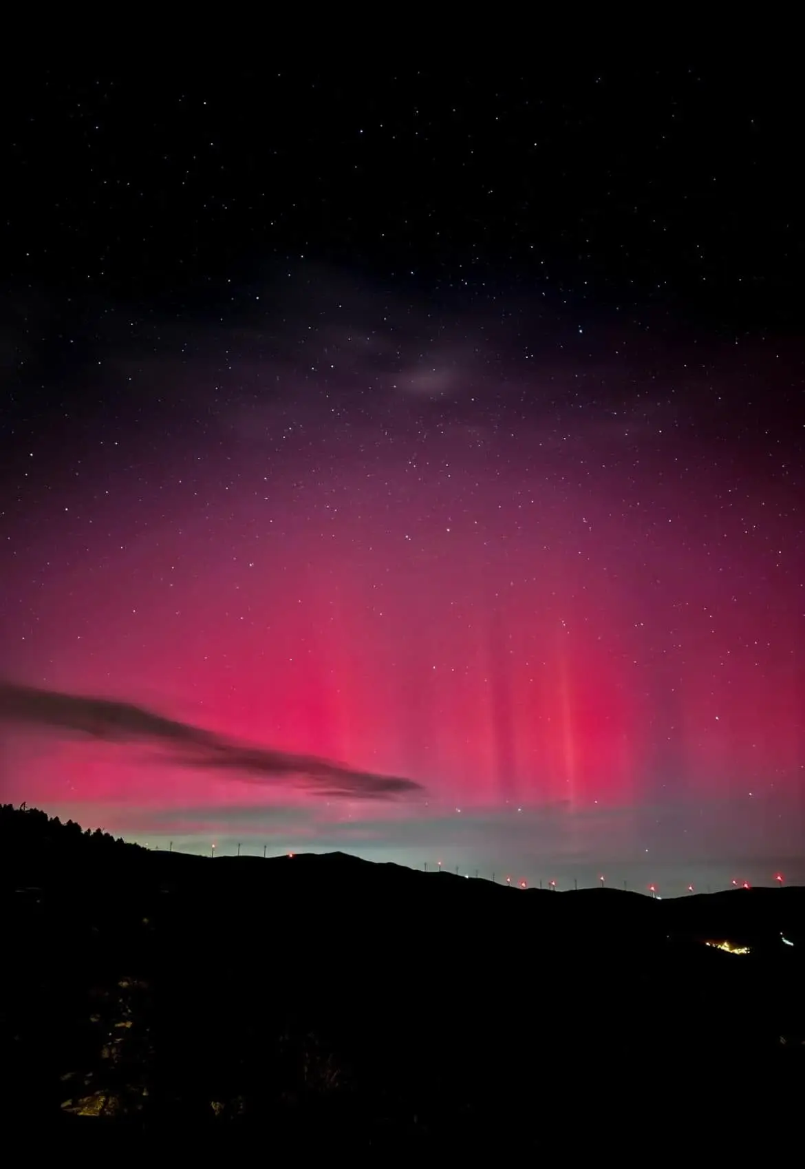Luzes do Norte iluminam o Sul: aurora boreal volta ao céu de Portugal