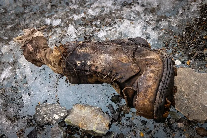 A human foot found on Everest holds the key to solving a 100-year-old mystery