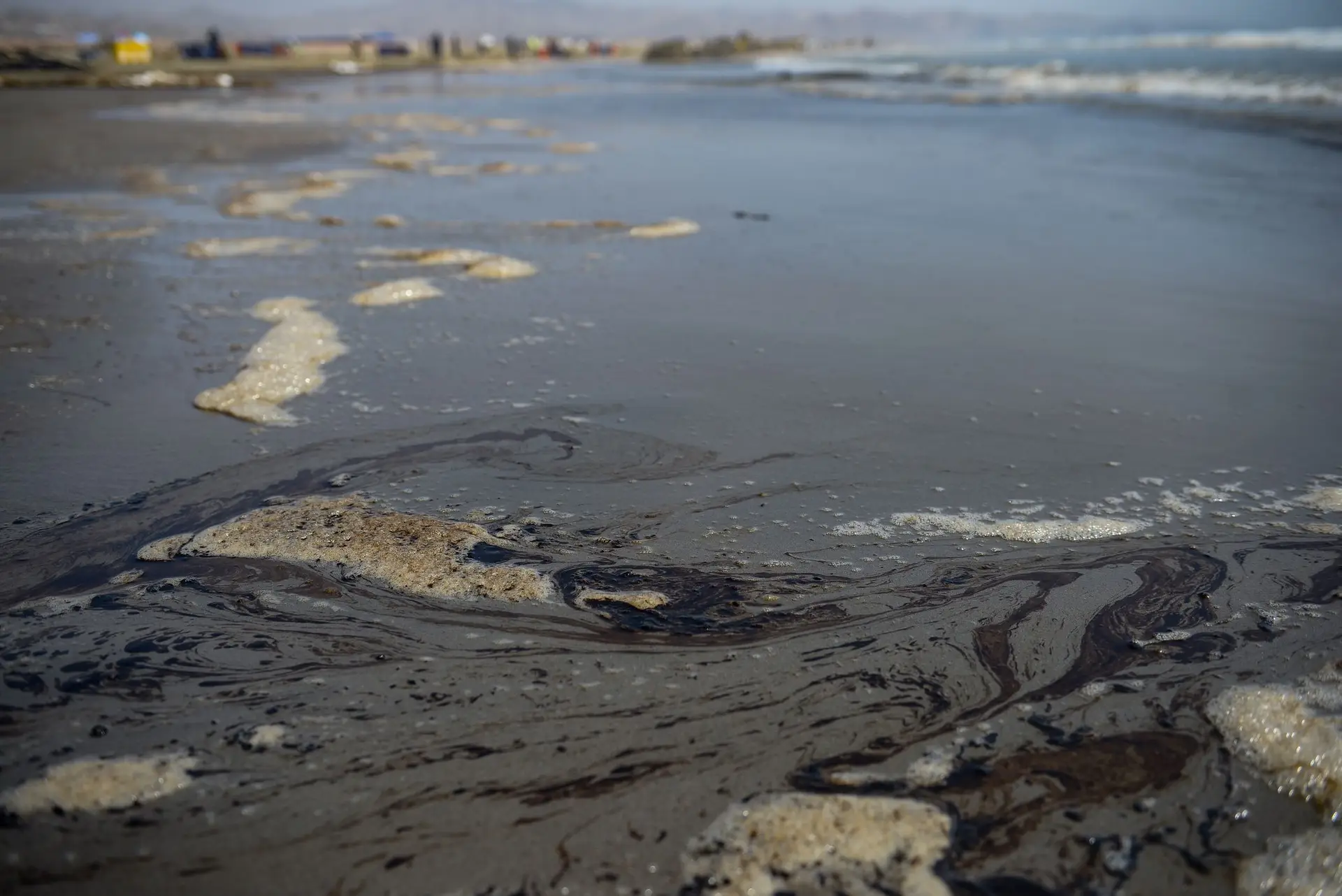 Crude continua aparecendo em praias de Vila do Bispo, autoridades investigam origem
 #ÚltimasNotícias #Portugal