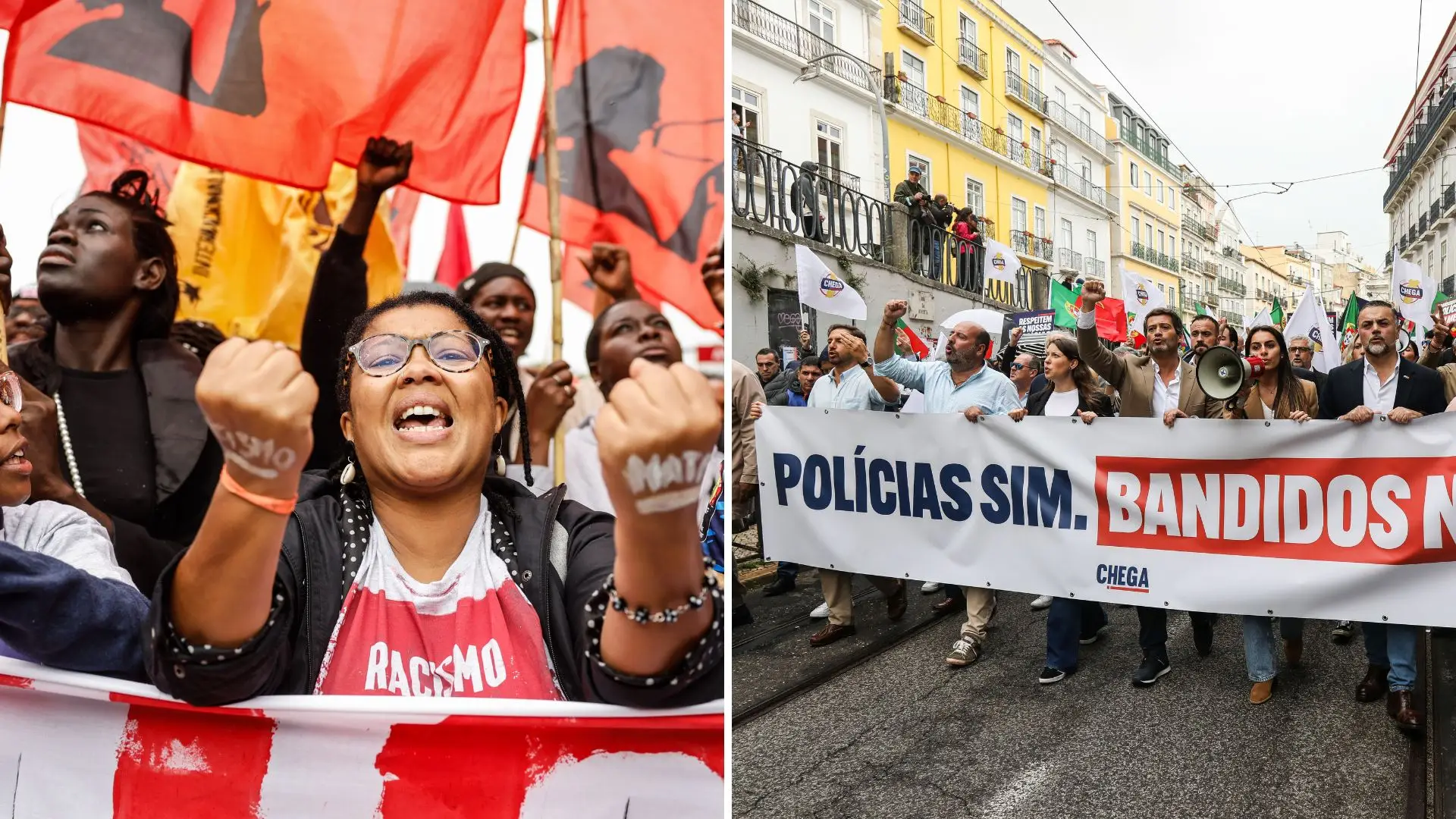 Milhares nas ruas pedem justiça por Odair Moniz, Ventura em defesa dos polícias promete “revolução”