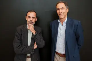 Nuno Morais Sarmento, à esquerda, teve um cancro no pâncreas e ficou entre a vida e a morte.