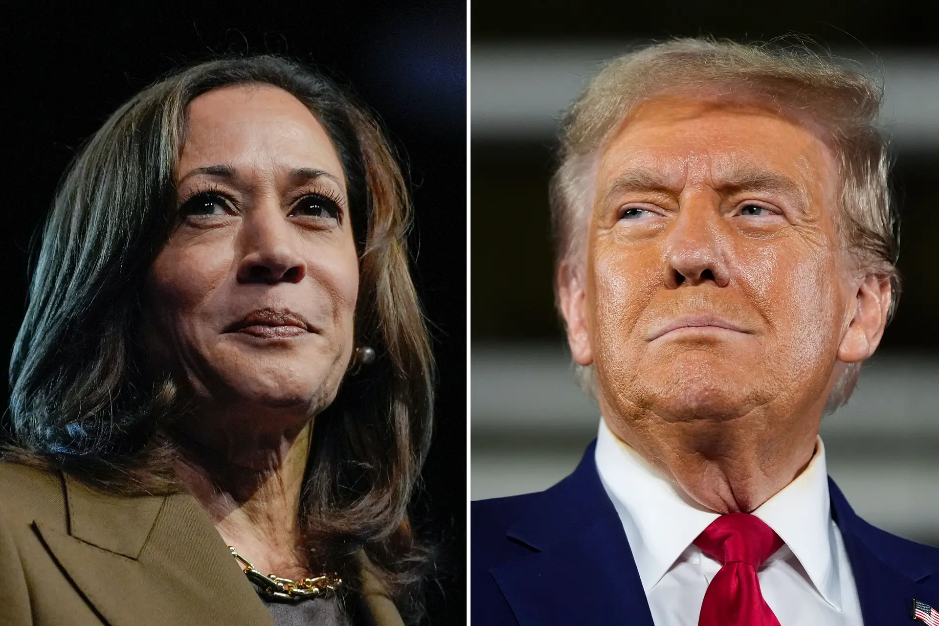 As "armas políticas" de Donald Trump e a vantagem "surpresa" de Kamala Harris no Iowa