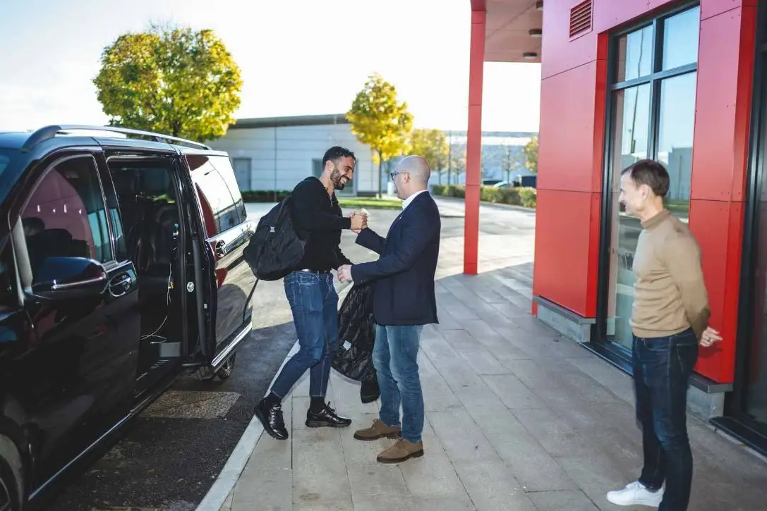 Ruben Amorim já está no centro de estágios do Manchester United