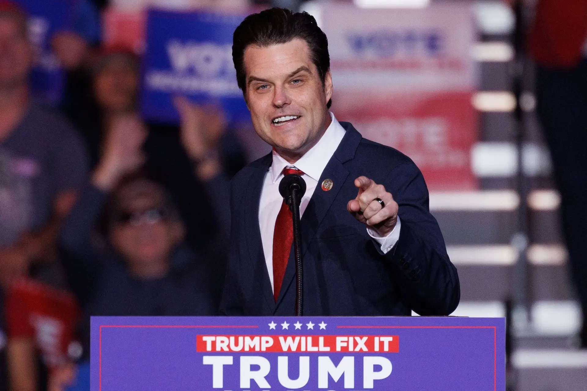 EUA: Trump designa Matt Gaetz, congressista leal, para procurador-geral