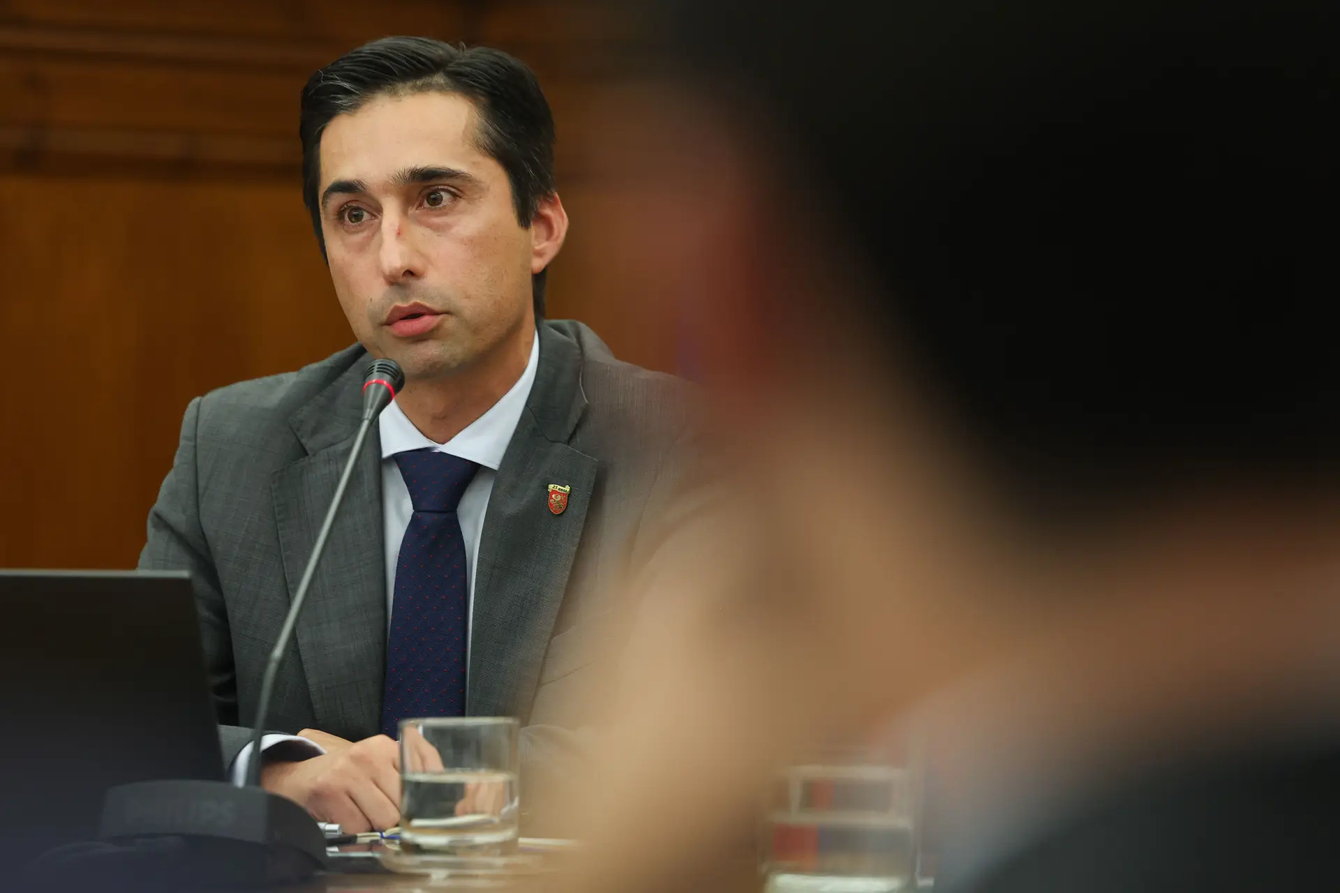 Ministra da Saúde em reunião com presidente do INEM para comunicar a sua saída