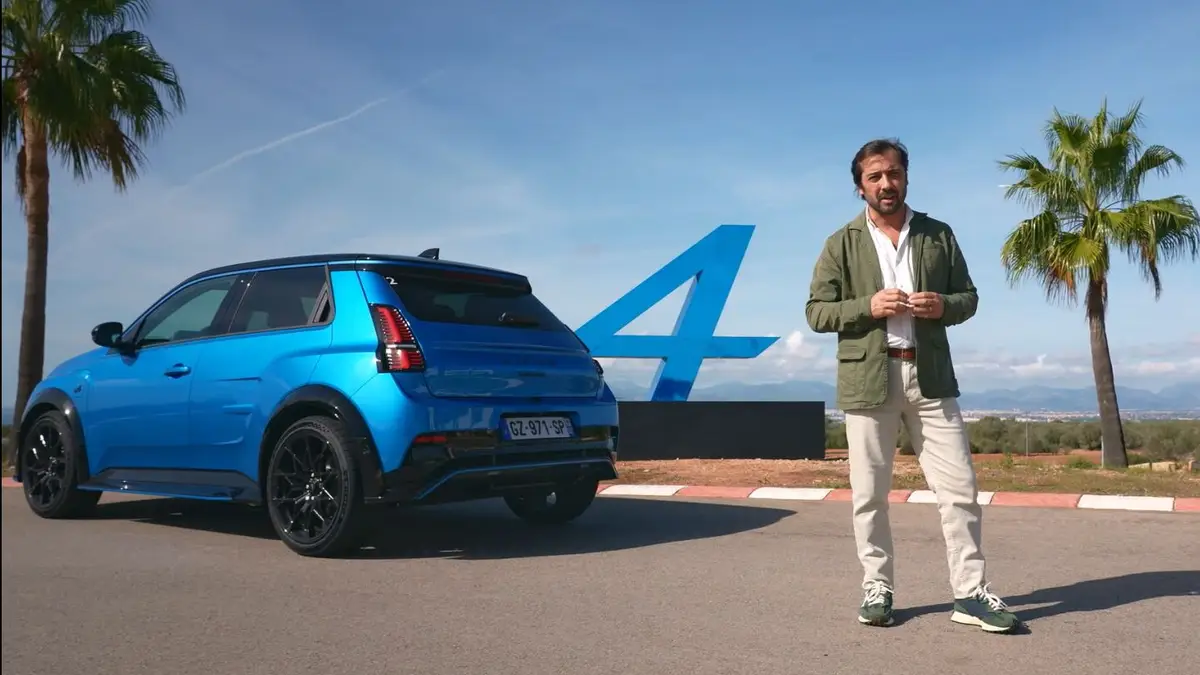 Pedro Amante ao volante do Alpine A290