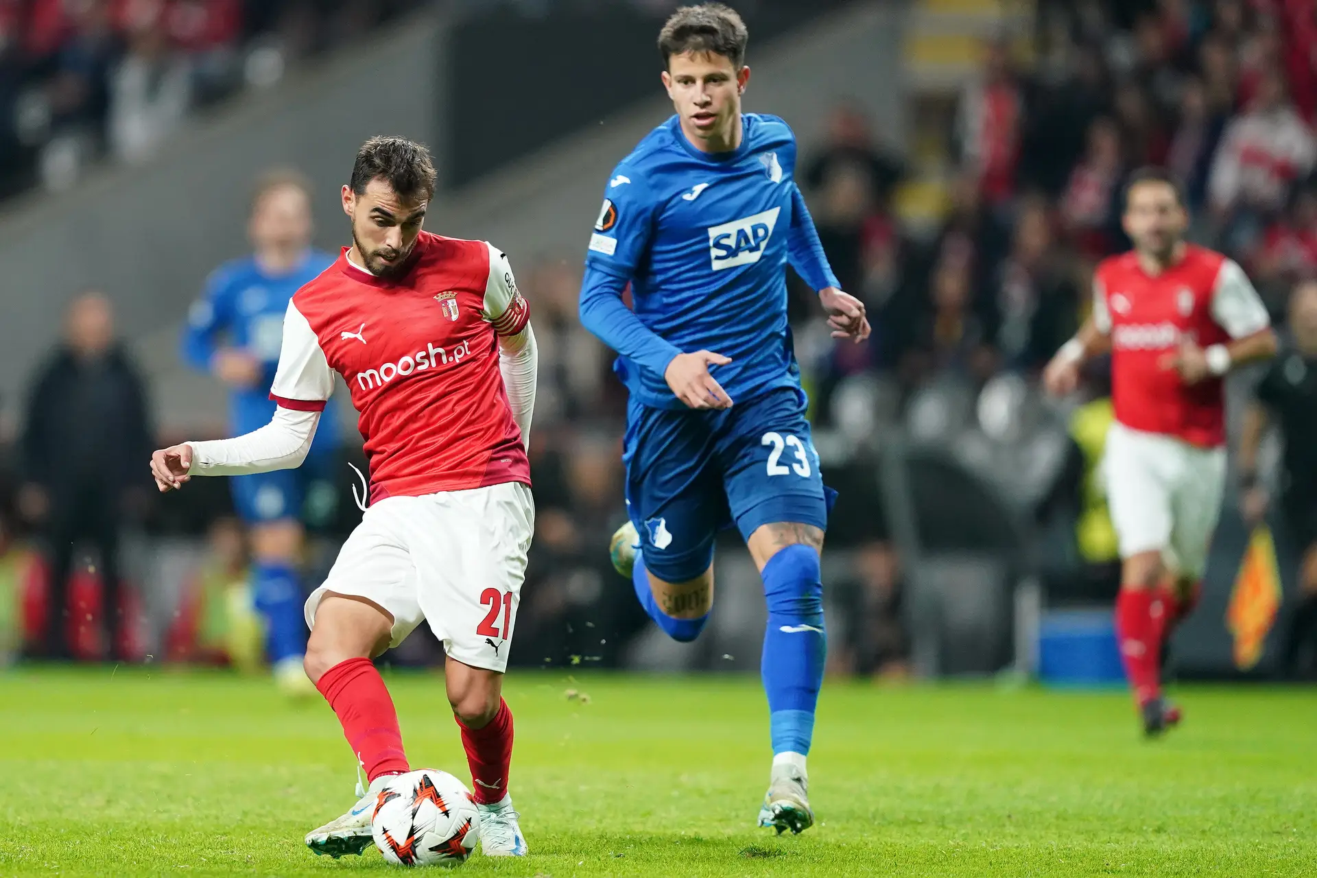 Liga Europa: Sporting de Braga vence Hoffenheim na Pedreira