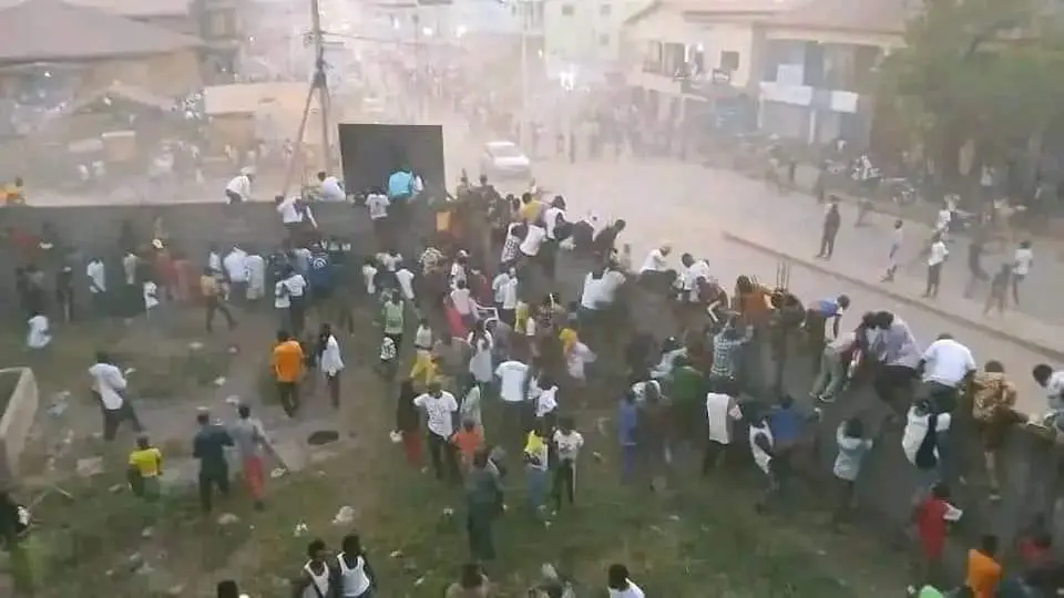 Dozens died in clashes at a football match in Guinea