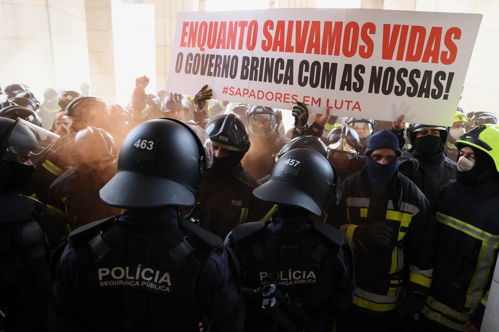 Governo não pode dar mais, negociações com Bombeiros Sapadores chegam ao fim