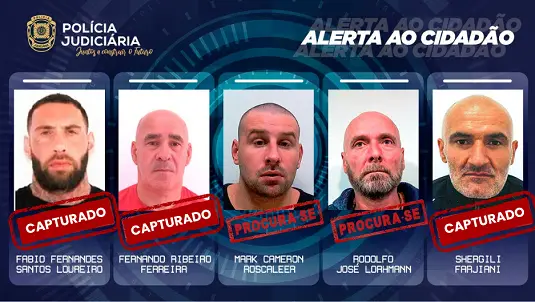 Fugitivo georgiano de Vale de Judeus estaria a ser procurado também pela Grécia
